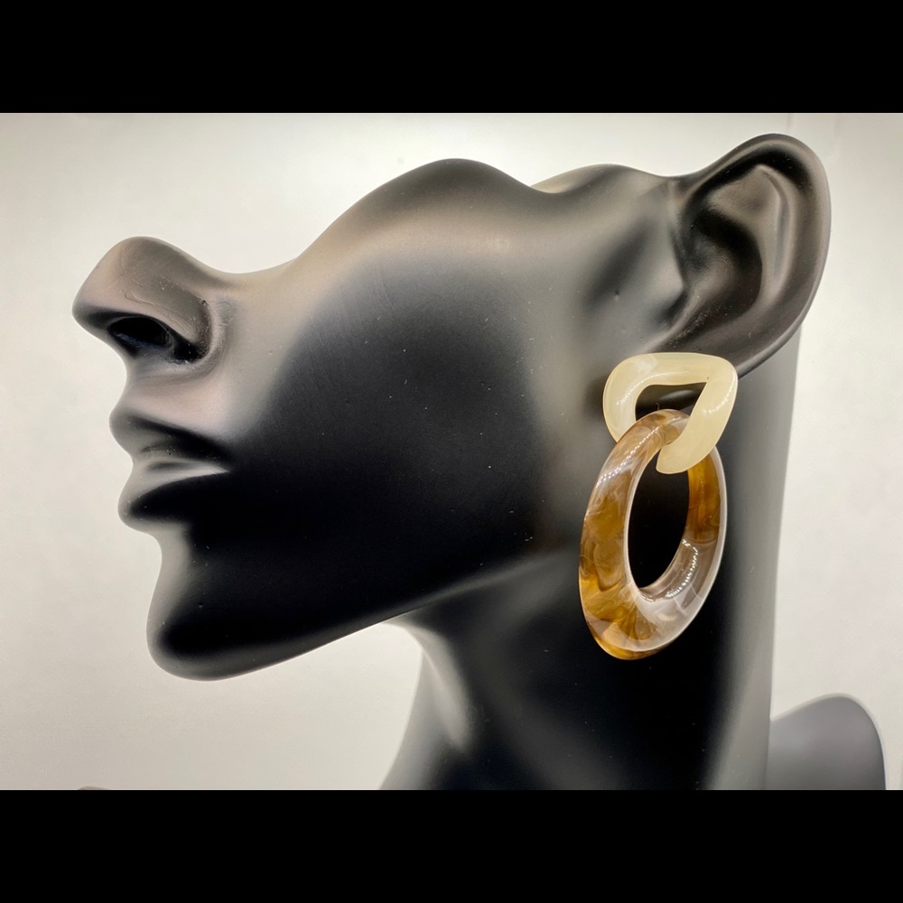 Fashion Acrylic Earrings Hoop